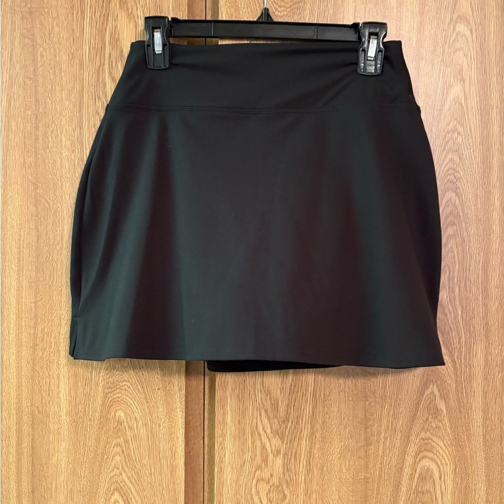 Black Tennis Skort